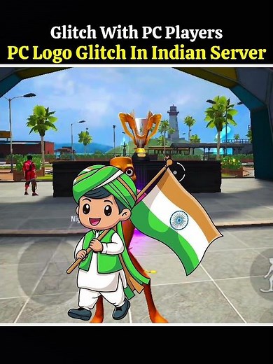 PC Logo Glitch In Indian Server 😞 #FreeFire #Shorts #Gaming #Headshot #FFShorts