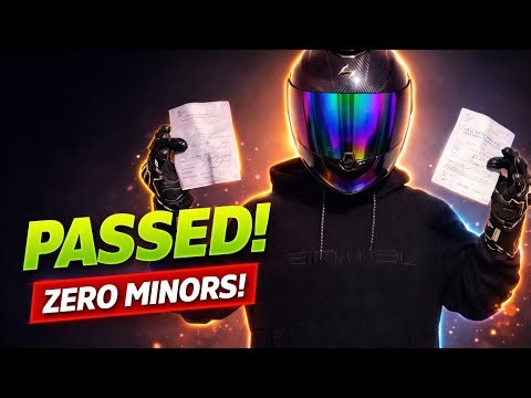 How I Passed My DAS Motorcycle Test with NO MINORS (Mod 1 & 2 Tips)