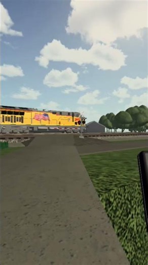 Union Pacific Consist Heavy Intermodal Load Passing Railway Crossing #SouthlineDistrict #train