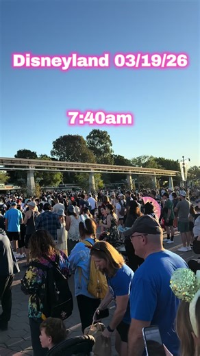 Disneyland Spring Break Trip March 19th