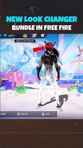 Free Fire New Look Changer Bundle