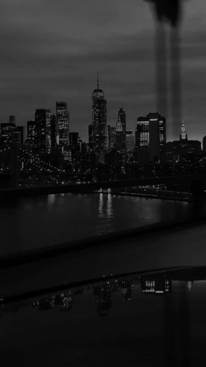 Urban Night Scenes from an Airplane View