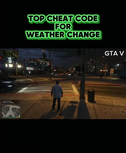 GTA 5 Change Weather Cheat Code | Switch Weather Instantly | Play With MH #gta #gta5 #gtaonline