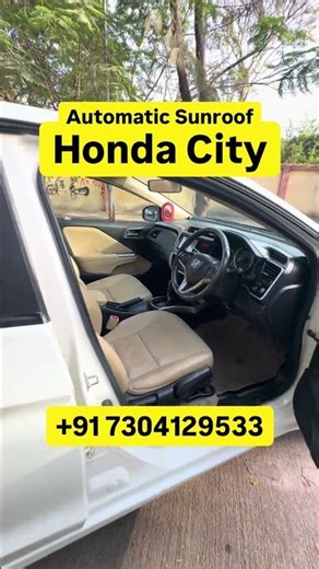 Honda City automatic sunroof 2015 top model pre owned car dealership 2026