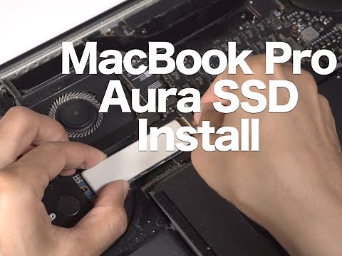 OWC Aura 480GB SSD Upgrade Kit Install - Mid 2013 - Early 2015 MacBook Air/Pro