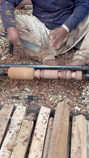 Wooden Crafting Process #seetechnology #satisfying #handcraft #woodenproducts #woodturning #wooden #woodworkdesign #woodworking #woods #amazingskill #amazingprocess #amazingtechnique #woodwork #woodcarvingart #woodcarving #woodart