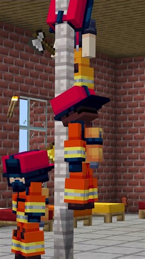 Become a Firefighter in Minecraft!