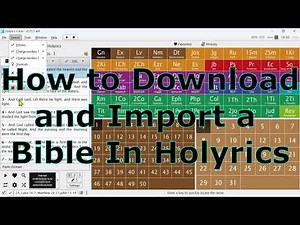 How to Download & Import a Bible in Holyrics (2025 Version) | Step-by-Step Tutorial @shortcutguide