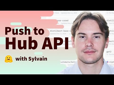 The push to hub API