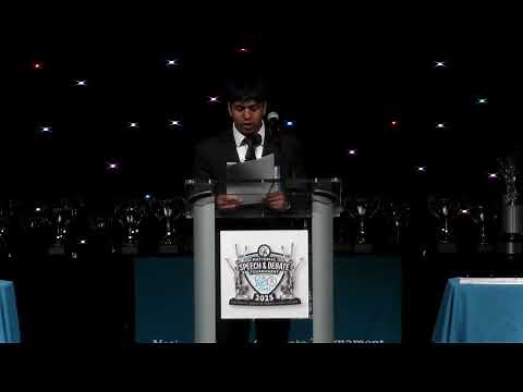 NSDA Nationals 2025 - Public Forum Final Round - Monta Vista TG vs Archbishop Mitty AD