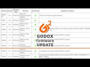 Godox Firmware update met G2 software Windows