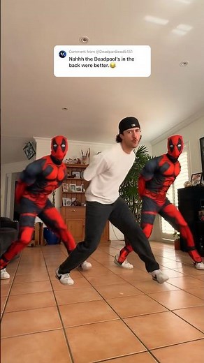 Deadpool Bye Bye Bye NSYNC - FULL DANCE #deadpool #wolverine #nsync #trend