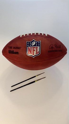 JC Jackson Hand Painted Football by Mark Kannell Fine Art