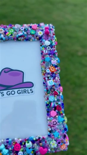 Handmade Bead Photo Frame: Polymer and Glass Bead Trim in Many Sizes! - Etsy