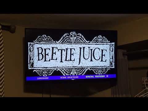 Beetlejuice Blu-ray Menu Walkthrough (1988)