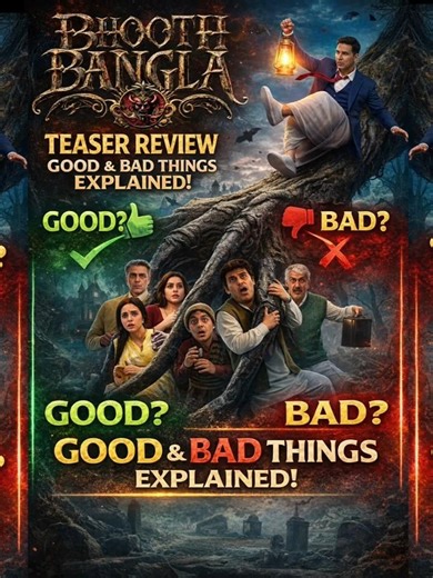 BHOOT BANGLA Teaser Review – Vidya Balan का Secret Cameo?