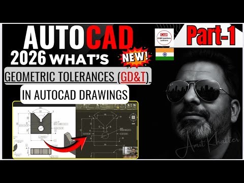How to Apply Geometric Tolerances (GD&T) in AutoCAD Drawings