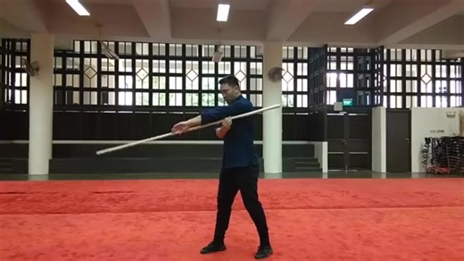 棍术提撩棍舞花棍动作讲解学