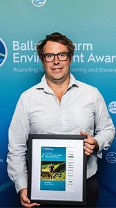 1.5K views · 12 reactions |  North Canterbury sheep and beef farmer Will Wilding from Te Mania Angus on winning the Beef + Lamb New Zealand Livestock Farm Award and Innovation Award at the Canterbury Ballance Farm Environment Awards last week. | Beef + Lamb New Zealand | Facebook