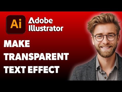 How To Knockout Text In Illustrator - Make Transparent Text Effect In Adobe Illustrator [2025 Guide]