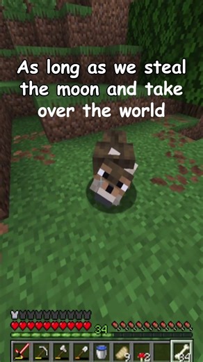 Obtaining Minecraft dogs... #gaming #minecraft #funny