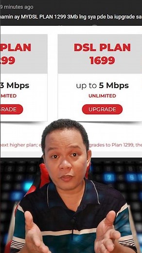 PLDT DSL PLAN 1299 5Mbps UPGRADE to PLDT Fibr 1299? #kuyait #pldt #pldthomefibr