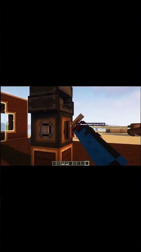 Как собрать и зарядить автоматическое орудие в моде Create Big Cannons для Minecraft