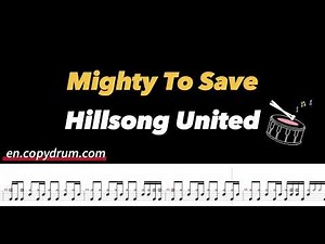 Hillsong United-Mighty To Save | Drum Sheet Music
