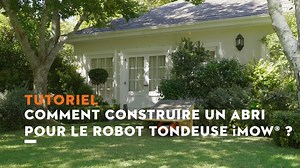 Comment fabriquer un abri pour robot tondeuse iMOW® | STIHL Tunisie