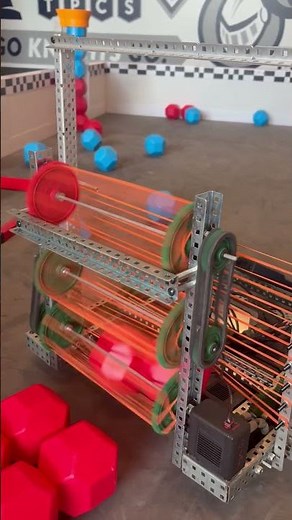 Vex V5 Push Back Intake Test - 26989Z #vexrobotics #vexiq #vexiqmixandmatch