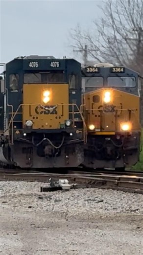 CSX Train Meets, CSX MACs, and CSX 1834 “Georgia Railroad” Heritage Unit in Decatur, AL 3-7-2026