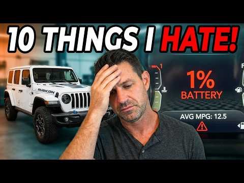 6 Months of Ownership - Why I REGRET BUYING a Jeep Wrangler 4xe
