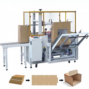 [Hot Item] Fully Automatic Box Case Carton Erector Narrow Case Erector