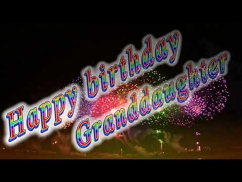 Happy birthday Granddaughter