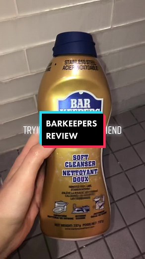 Barkeepers Friend Cleanser Review