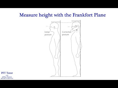 Height Measurement for Pulmonary Function Testing