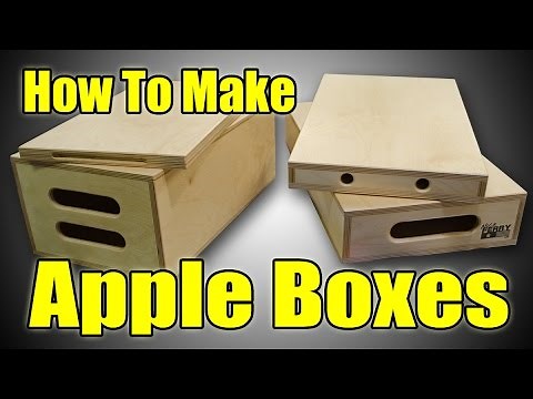 Ⓕ HOW TO MAKE APPLE BOXES (ep54)
