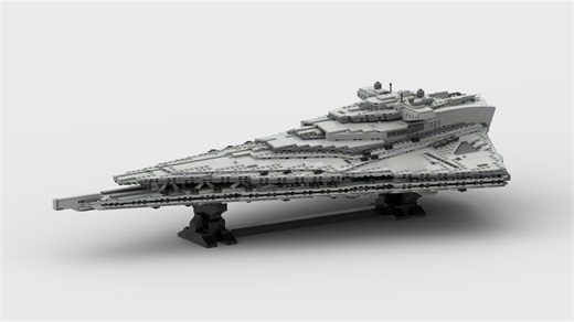 LEGO MOC-15036 First Order Resurgent Destroyer | 1:4000 (Star Wars 2014)