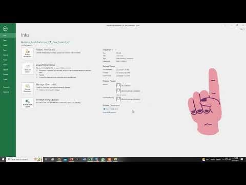 Excel Tips: How to Remove the "Last Saved Name" in Your File