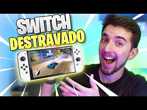 SAIU! SWITCH OLED DESTRAVADO! Nintendo Switch OLED vale a pena?