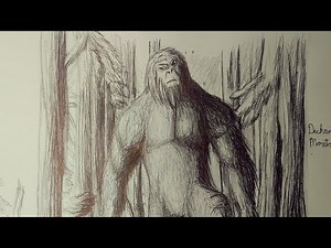 Drawing Bigfoot
