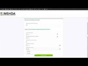 MSHDA CERA Training How to Apply intake Form