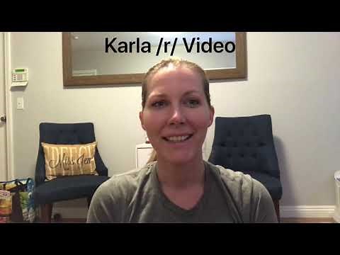Karla technique for eliciting the /r/ sound