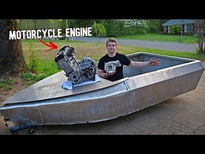 Worlds Cheapest Mini JET BOAT Part 1