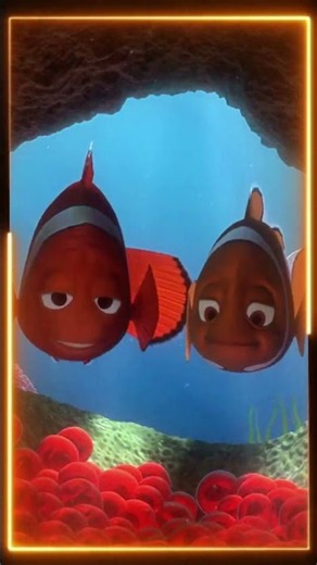 Marlin and Coral Sweet Moment | Finding Nemo #shorts