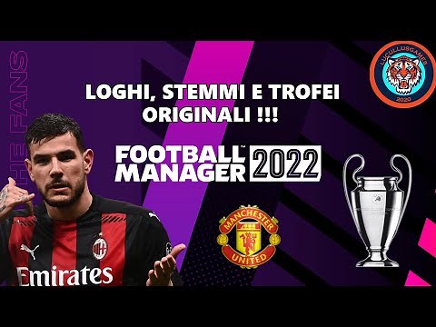 METALLIC LOGOS megapacks STEMMI, TROFEI e LOGHI ORIGINALI | Football Manager 2022 Tutorial FM22