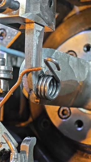 Torsion Spring Making Slow Motion Replay Spring Machine Manufacturer #spring #springmachine