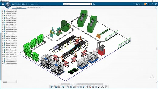 DELMIA_3DExperience -工厂车间设计