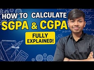 "SGPA and CGPA Calculation Explained Step-by-Step" | SGPA calculator| BTECH | Credit system
