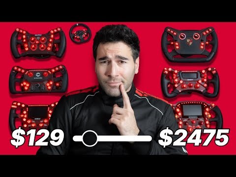 I Tested 7 Sim Racing Wheels! One Winner